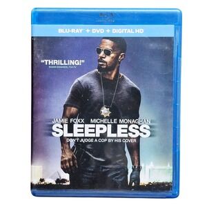 Jamie Foxx Sleepless Action Thriller Blu-ray DVD Combo Movie